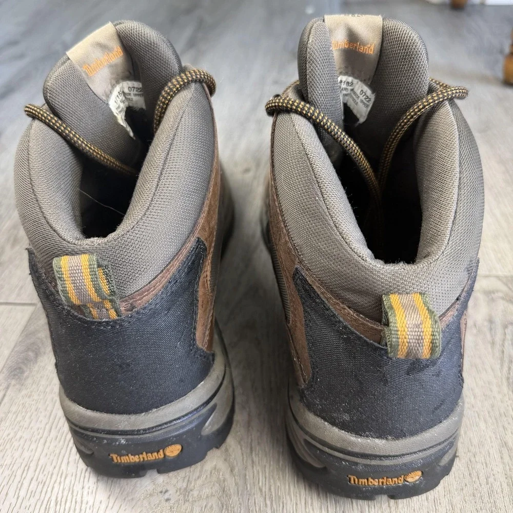 Timberland Boots Mens Size 12 Brown Camo Outdoor Performance Hiking 12182